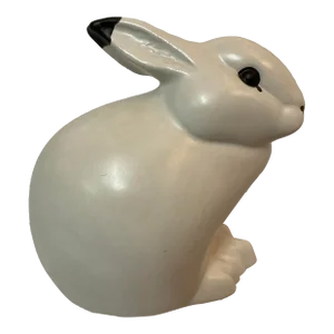 1980s Artic Hare Rabbit Figurine by Paul Hoff Sweden