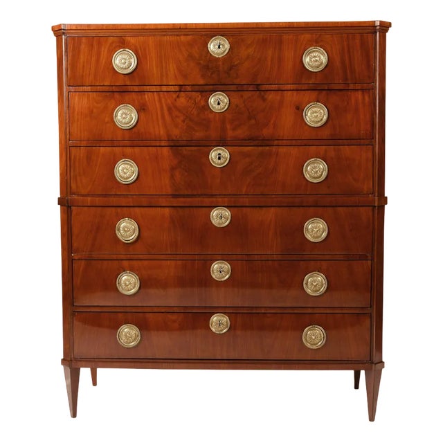 Vintage Chest of Drawers in Mahogany & Oak For Sale