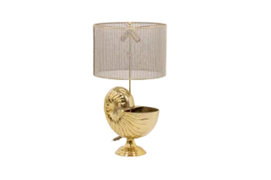 Gilt Bronze Table Lamp, 1970s