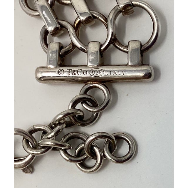 Light-weight sterling necklace from Tiffany & Co. Lies on the neck beautifully, enhances any outfit. Weight 119.3 grams....