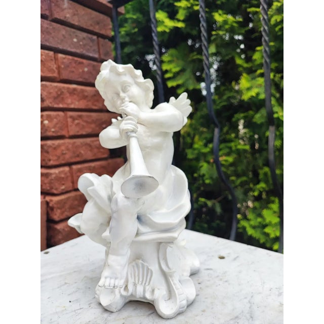 Cupid Playing the Flute, 1970s-1980s For Sale - Image 3 of 8
