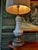 Metal Vintage Honi Chilo Ceramic Lamps With Brass Base - a Pair For Sale - Image 7 of 14