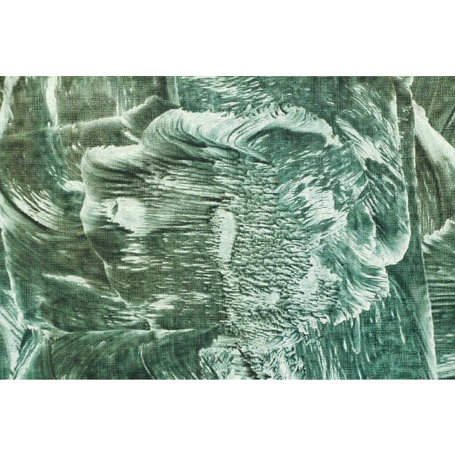 1960s Vintage Andrew Molles Abstract Brush Stroke Painting For Sale - Image 4 of 6