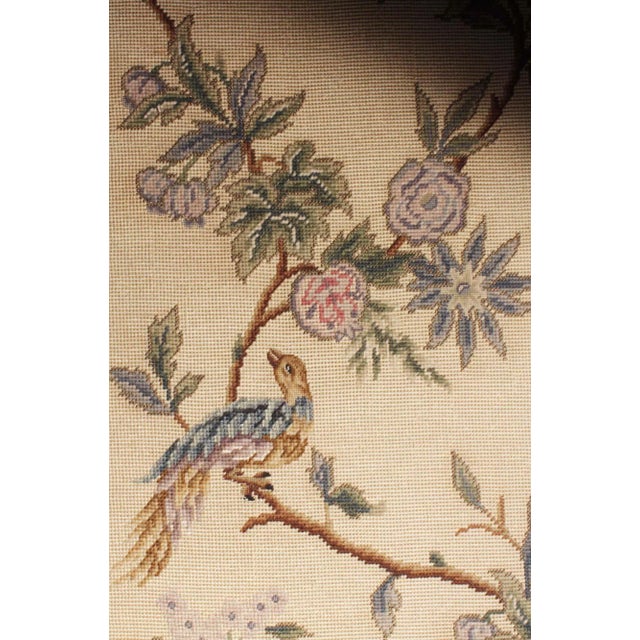 Brown Vintage Italian Chinoiserie Room Divider Screen For Sale - Image 8 of 13