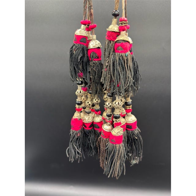 Antique Uzbek “Sequsha” Tassel, 19th C Uzbekistan For Sale - Image 10 of 15