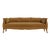Bunny Williams Home Southern Belle Sofa in Nutmeg Performance Velvet For Sale