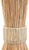 Rustic Matthew Izzo Home Pax Elongated Hourglass Natural Rafia Wrapped Pendant Light For Sale - Image 3 of 5