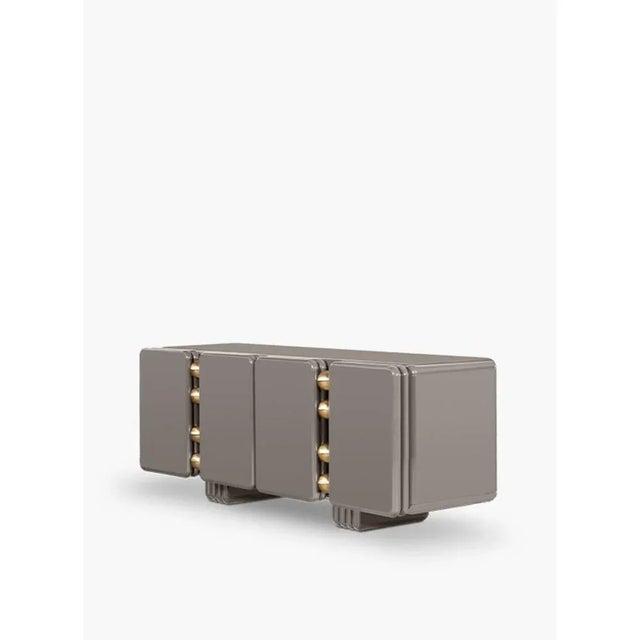 Contemporary Monolithic Sideboard by Royal Stranger For Sale - Image 3 of 6