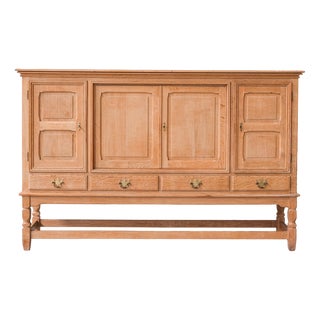 Mid-Century Danish Oak Sideboard by Henning Kjaernulf For Sale