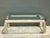 Vintage Chrome and Glass Coffee Table After Karl Springer For Sale - Image 11 of 18
