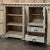 Antique Grand Normandy Rustic Gothic Revival Whitewashed Buffet For Sale - Image 9 of 14