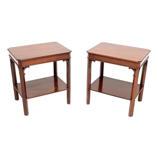 Georgian Style Side Tables, 1950, Set of 2 For Sale