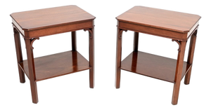 Georgian Style Side Tables, 1950, Set of 2