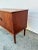 Wood Vintage Mid Century Danish Modern Teak Tambour Cabinet For Sale - Image 7 of 7