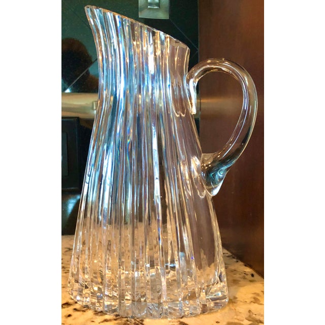 Vista Alegre Vista Alegre Fantasy Crystal Pitcher Designed by Gerald Gulotta For Sale - Image 4 of 6