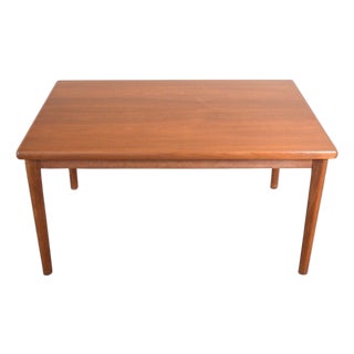 Danish Modern Teak Dining Table by Henning Kjaernulf For Sale