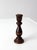 Vintage Turned Wood Candle Holder For Sale - Image 6 of 12