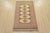 Tribal Bokhara Jaldar Rug 3’1” X 5’2” Beige Wool Tribal Hand-Knotted Oriental Carpet For Sale - Image 3 of 11