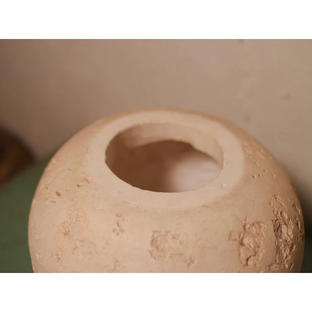 1980s Postmodern Jaru of California Faux Travertine Lidded Jar For Sale - Image 15 of 18