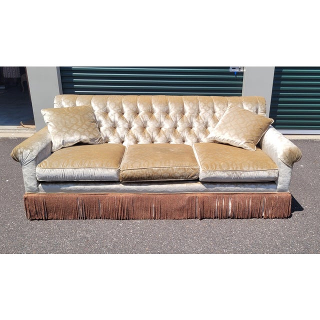 Textile Beautiful Theodore Alexander Sofa For Sale - Image 7 of 10