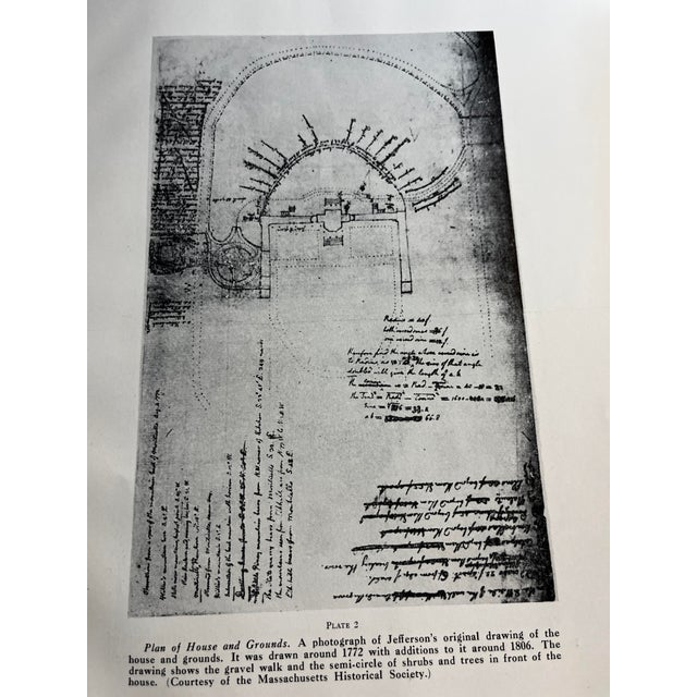 Black 1941 Thomas Jefferson's Flower Garden Book For Sale - Image 8 of 10