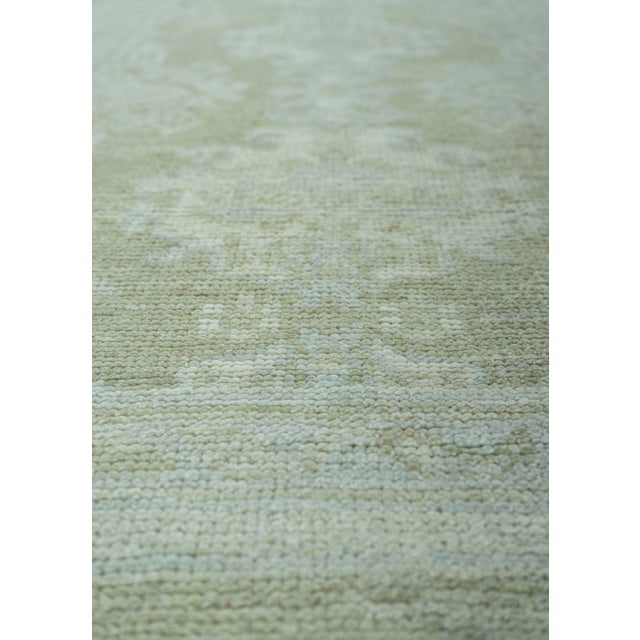 Turkish Turkish Oushak Rug 2'6" x 34'5" #20238 For Sale - Image 3 of 8