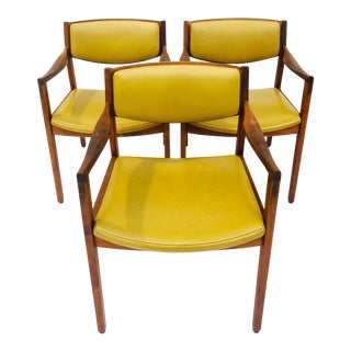 1960s Vintage Gunlocke Chairs Mid Century Modern For Sale