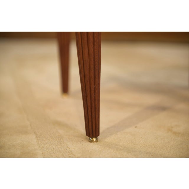 Wooden and Marquetry Side Table attributed to Maurice Dufrêne, 1930s For Sale - Image 9 of 11