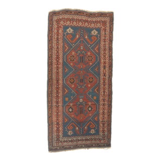 Late 19th Century Caucasian Kazak Rug, 03'06 X 05'08 For Sale