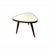 Vintage Side Table with Rounded Triangular Top, 1950s For Sale - Image 6 of 6