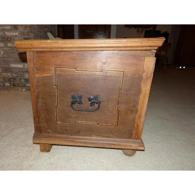 Antique German Trunk For Sale - Image 9 of 13