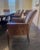 Enrique Garcel 1990s Set of 12 Upholstered Dining Chairs by Enrique Garcel For Sale - Image 4 of 9