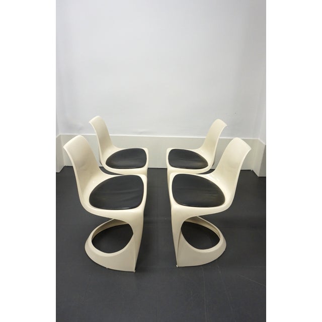 4 Model 290 Chairs by Steen Ostergaard for Cado, 1970, Set of 4 For Sale - Image 12 of 12