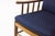 French Lounge Chair in Blue Fabric, 1960s For Sale - Image 6 of 8