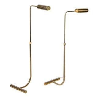 Adjustable Floor Lamp in Chrome-Plated Brass from Blend Roma, 1960s For Sale