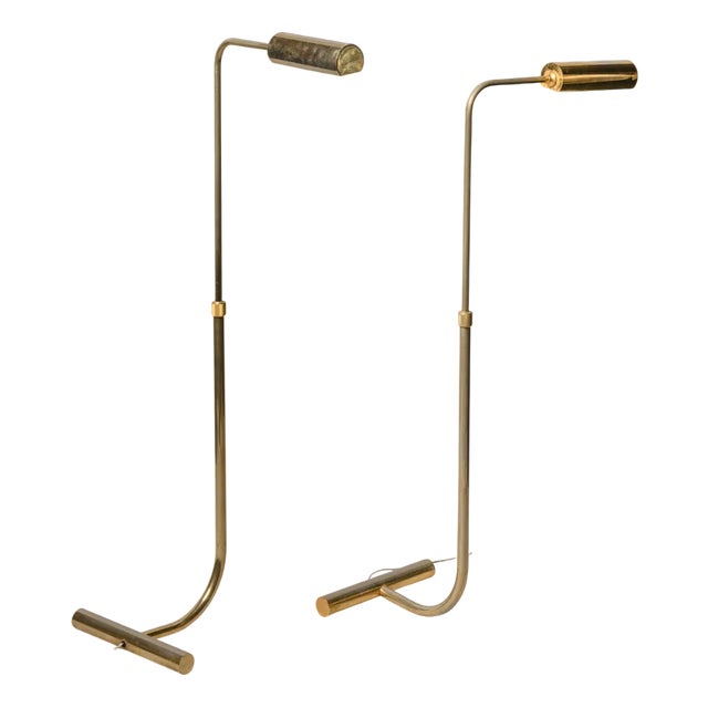 Adjustable Floor Lamp in Chrome-Plated Brass from Blend Roma, 1960s For Sale