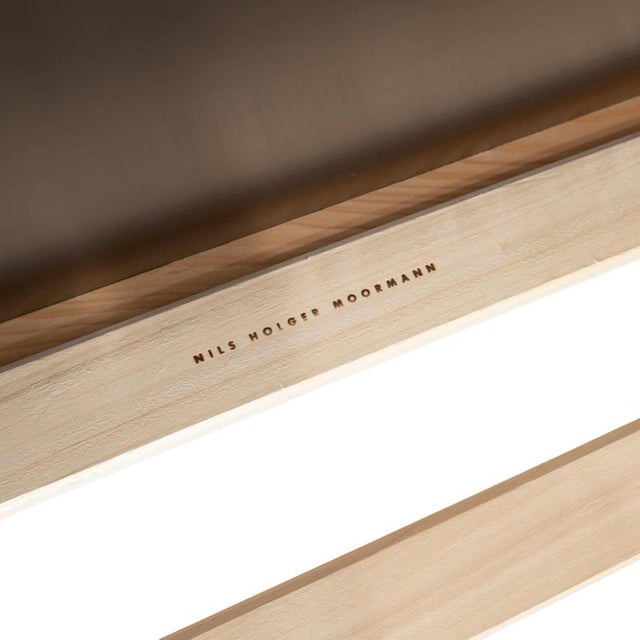 Seven Sleepers Bed in Black Wood by Nils Holger for Moormann For Sale - Image 9 of 14