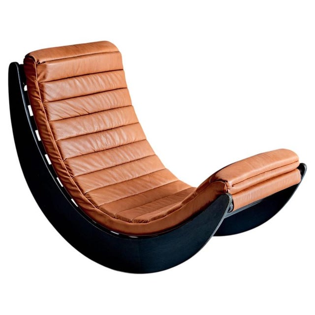 Relaxer II Rocking Chair attributed to Verner Panton for Rosenthal, 1970s For Sale - Image 13 of 13