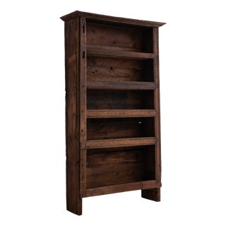 Primitive Shelf Unit in Pine For Sale
