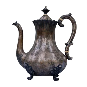 Antique Silver Teapot