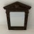 1990s Vintage 1990s Korean Faux Bois Wall Mirror For Sale - Image 5 of 7