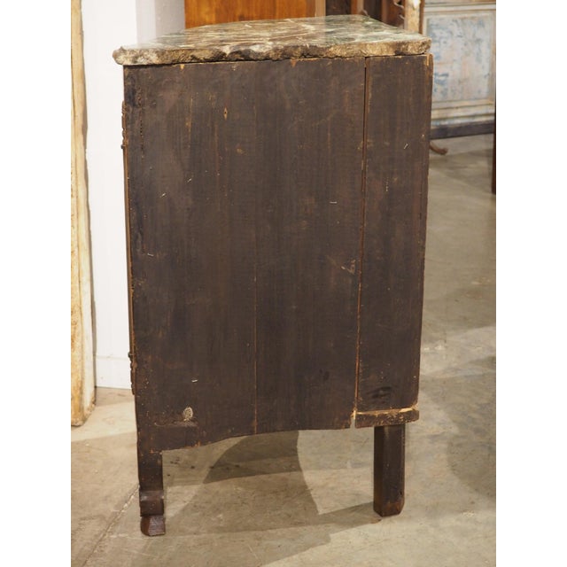 French 18th Century French Corner Cabinet With Musical Trophy Decor, Provence, France For Sale - Image 3 of 18