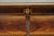 Maitland - Smith Late 20th Century Maitland Smith Empire Style Large Banded Inlay Mahogany Glass Top Coffee Table For Sale - Image 4 of 12