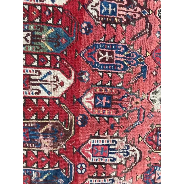 Blue Antique Caucasian Kazak Rug For Sale - Image 8 of 18