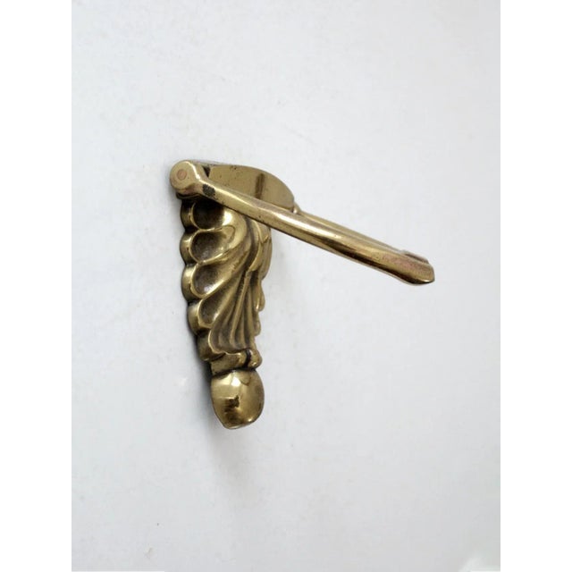Antique Brass Door Knocker For Sale - Image 9 of 10