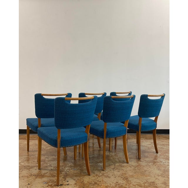 1960s 1960s Set of 6 Mid-Century Dining Chairs, Attr. To Slagelse Møbelværk For Sale - Image 5 of 18