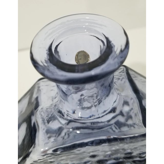 1960s Nanny Still for Riihimaen Lasi Art Glass Decanter For Sale - Image 5 of 11