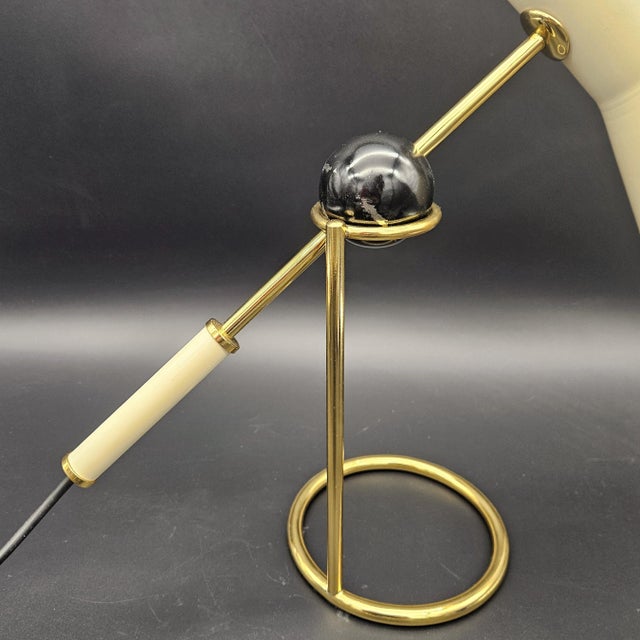 1950s Mid-Century Modern Scandinavian Table Lamp, 1950s For Sale - Image 5 of 7