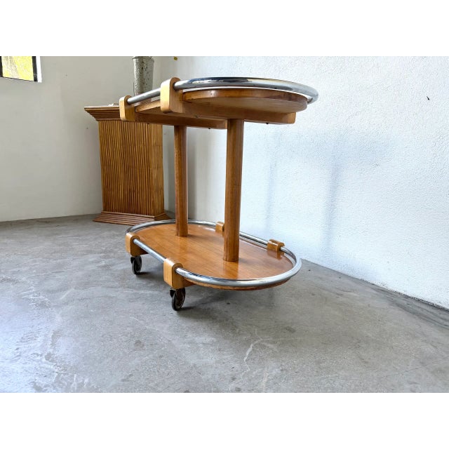 Art Deco Serving Trolley, 1930s For Sale - Image 14 of 17