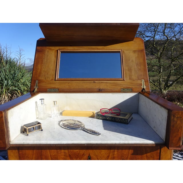 Louis Philippe Walnut Dressing Table For Sale - Image 9 of 18